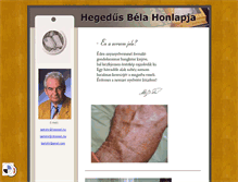 Tablet Screenshot of hegedusbela.aweben.hu